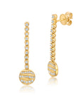 Alma Dos Rios Diamond Drop Earrings