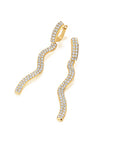 Double Rio Diamond Drop Earrings
