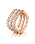 Rio Diamond Triple Band Ring