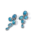 Midnight Aquamarine Earrings