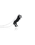 Black Diamond Jumper Necklace