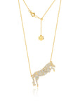 White Diamond Jumper Necklace
