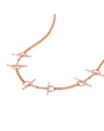 Trio Diamond Bit Necklace