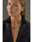 Black Diamond Jumper Necklace