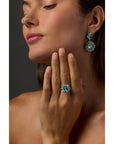Paraiba Tourmaline & Diamond Ring