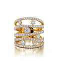 Diamond Rio Cage Ring