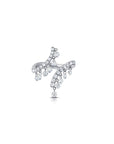 Floating Diamond Bypass Ring