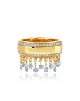 Floating Diamond Cigar Band