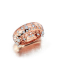 Dazzling Floating Diamond Cigar Band