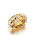 Dazzling Floating Diamond Cigar Band