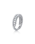 Single Swirl Coil Ring