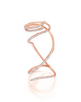 Gold & Diamond Mega Swirl Ring