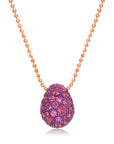 Rhodolite Bahia Pendant & Necklace