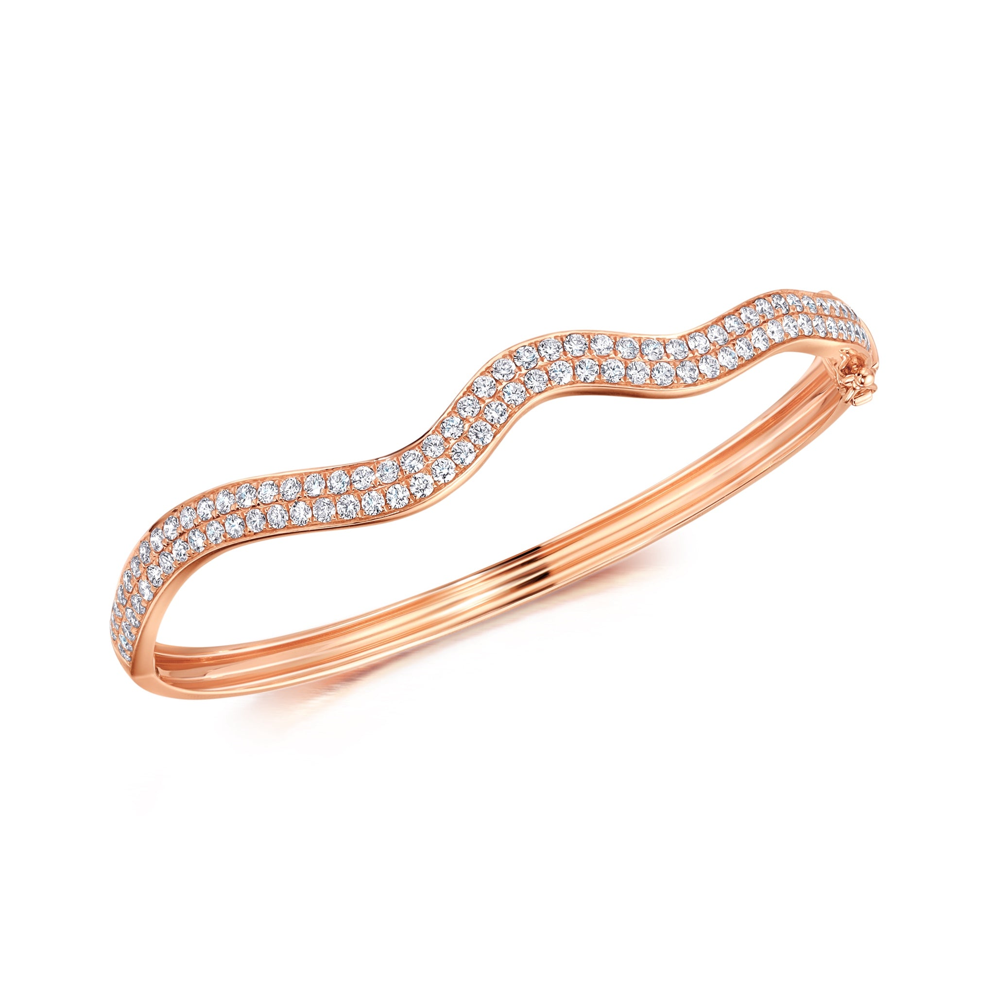 Rio Double Diamond Bangle