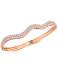 Rio Double Diamond Bangle