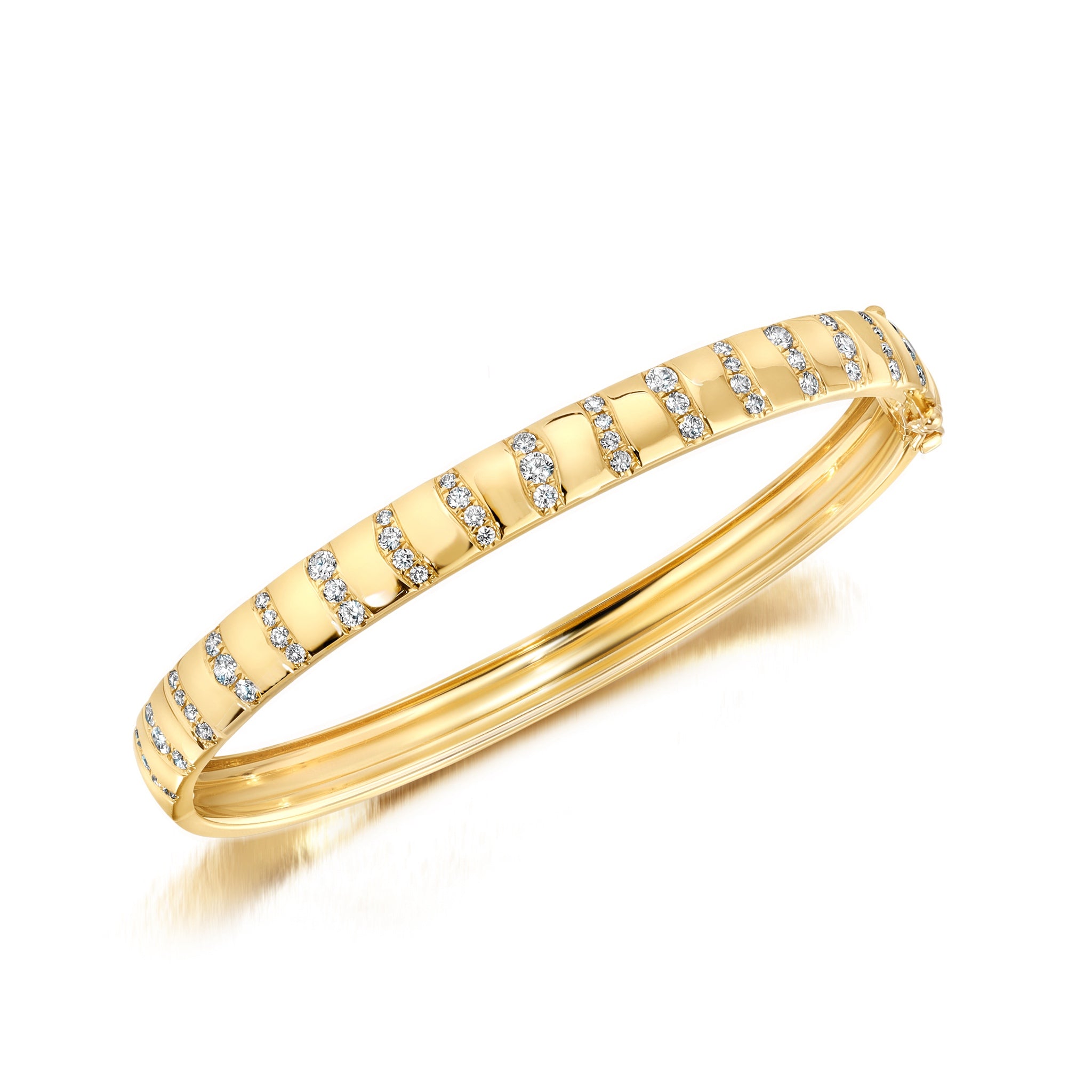 Alma Dos Rios Diamond Bangle