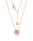 Diamond Lily Pendant