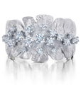 Diamond Samambaia Cigar Band Ring