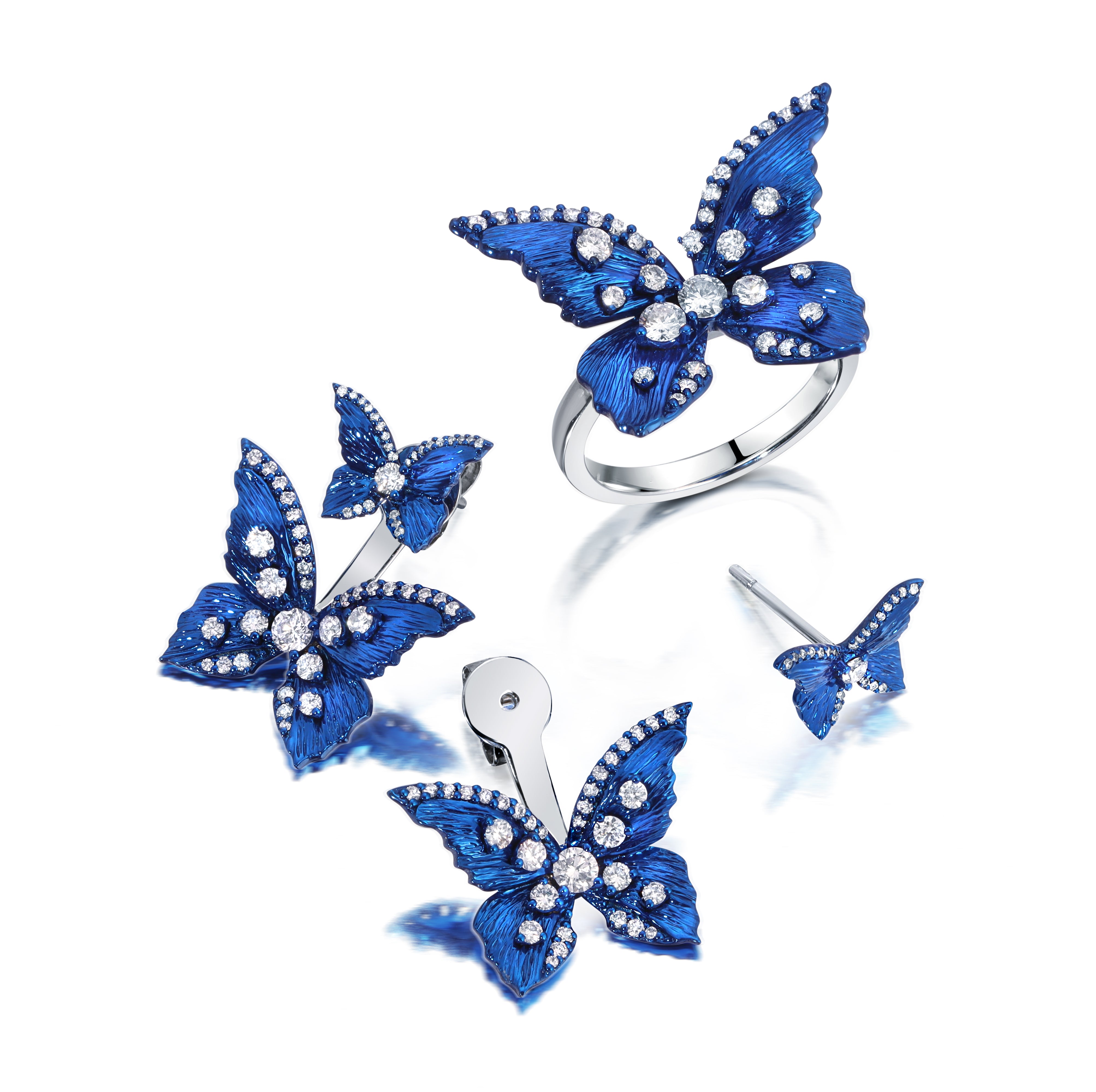 Blue Morpho Ring
