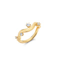 Ouro Rio Diamond Band Ring