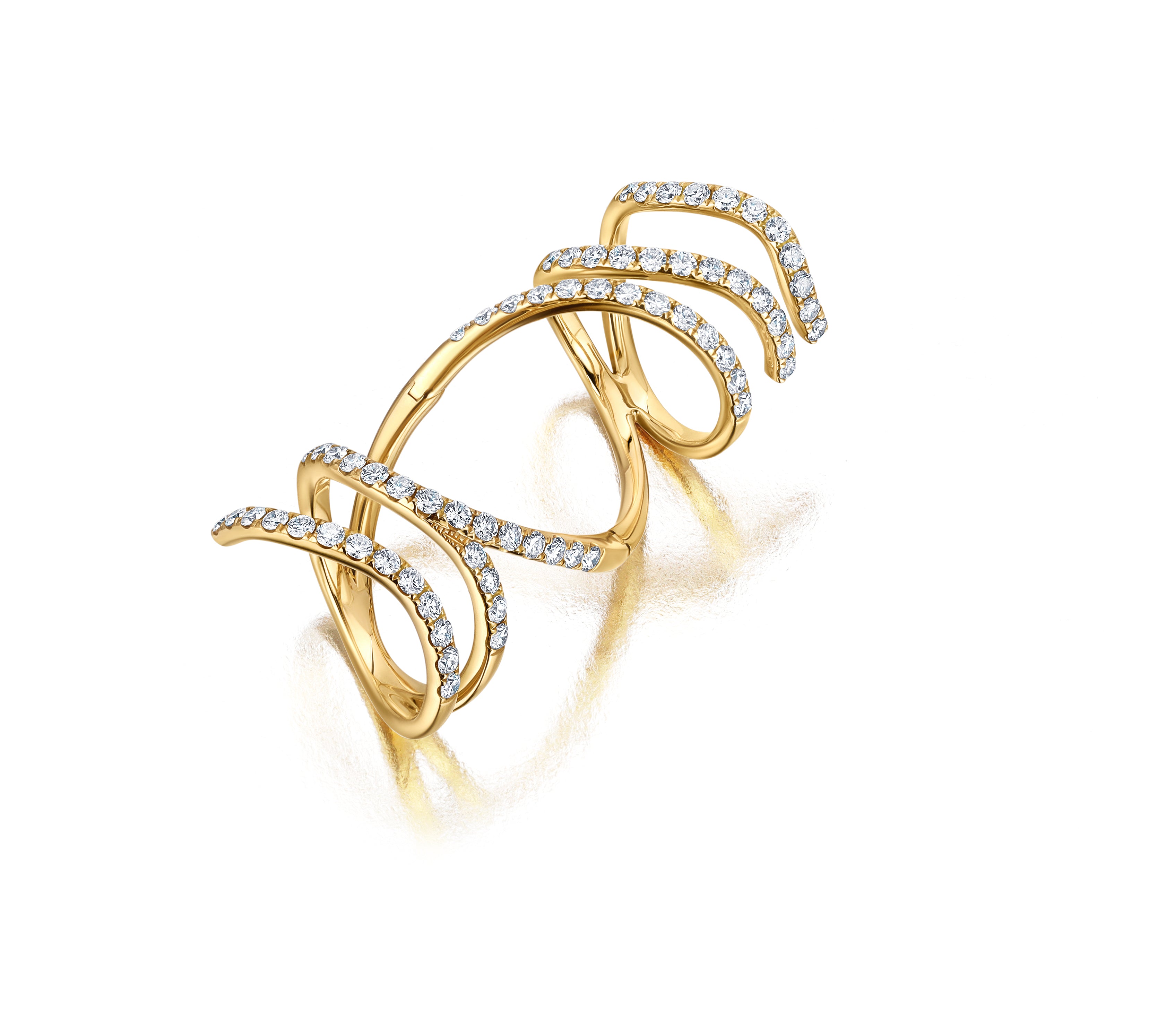Rio Diamond Mega Swirl Ring