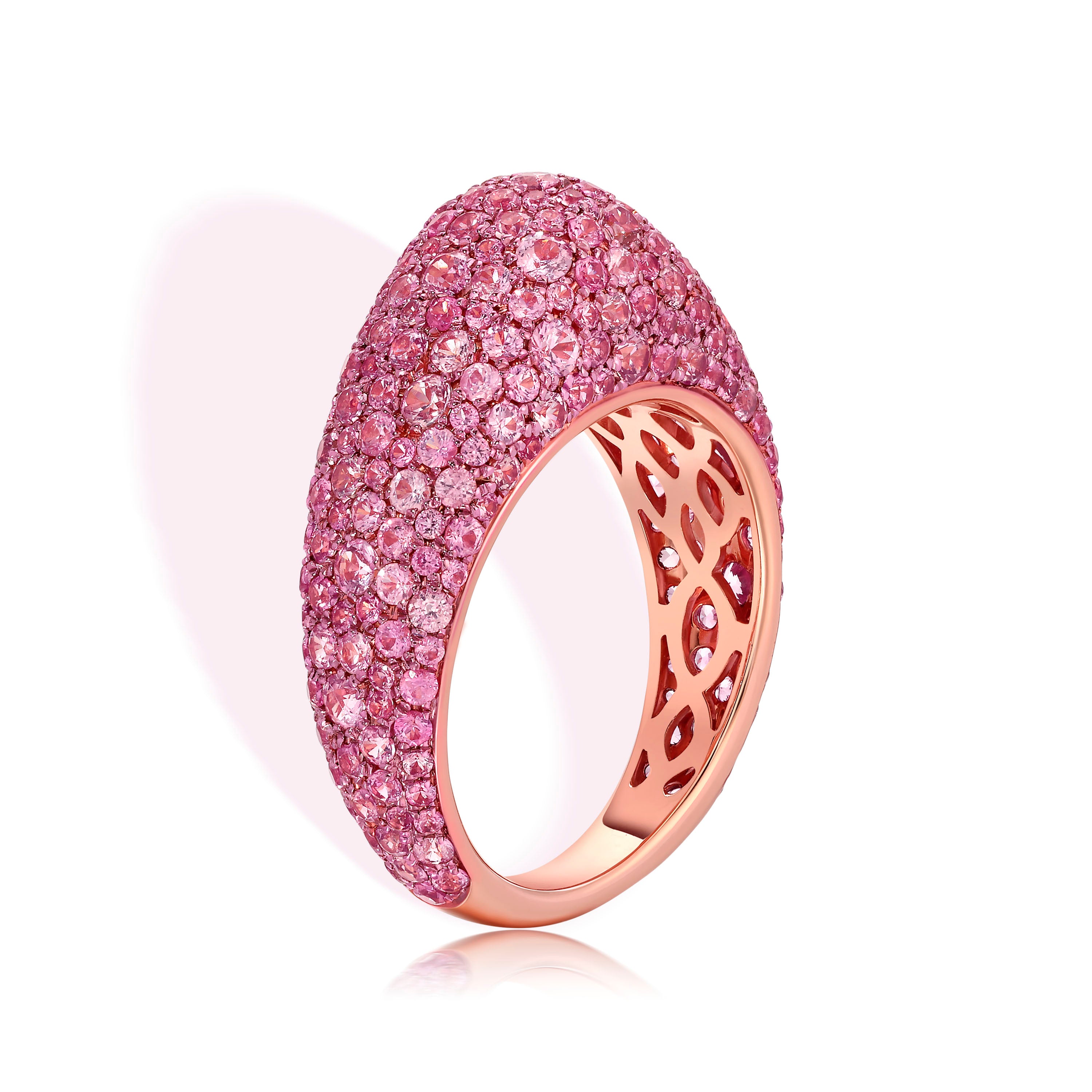 Pink Sapphire Bahia Ring