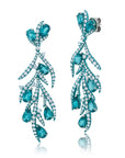 Graziela Tourmaline and Diamond Earrings