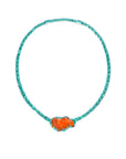 Graziela Tourmaline & Fire Opal Necklace