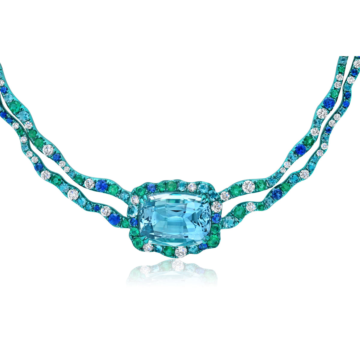Aquamarine Rio Necklace