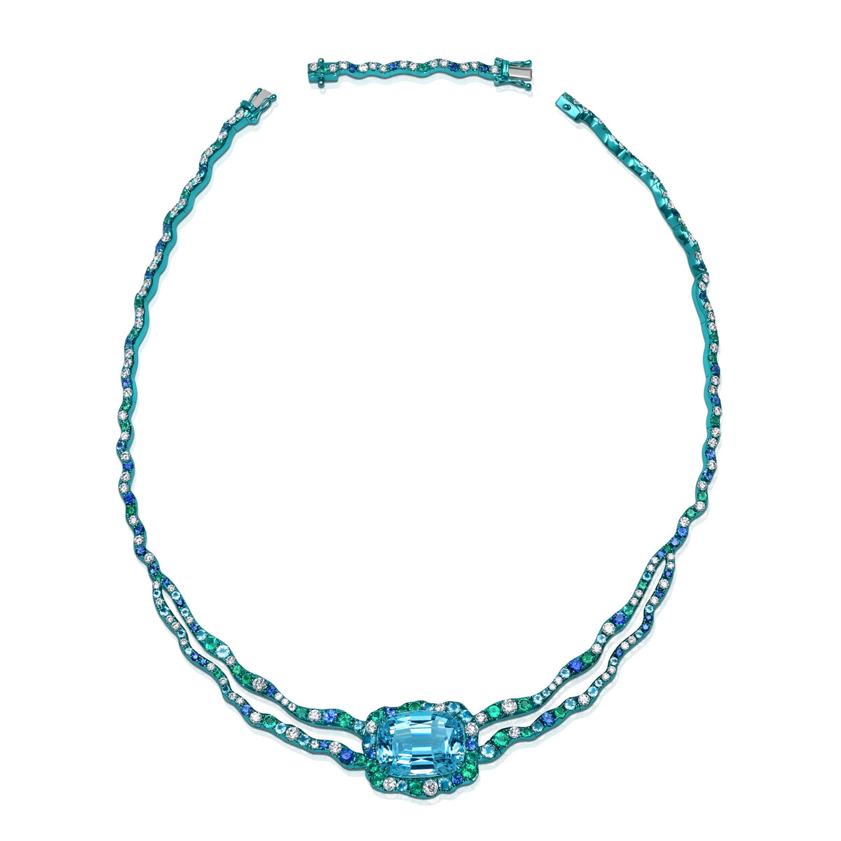 Aquamarine Rio Necklace