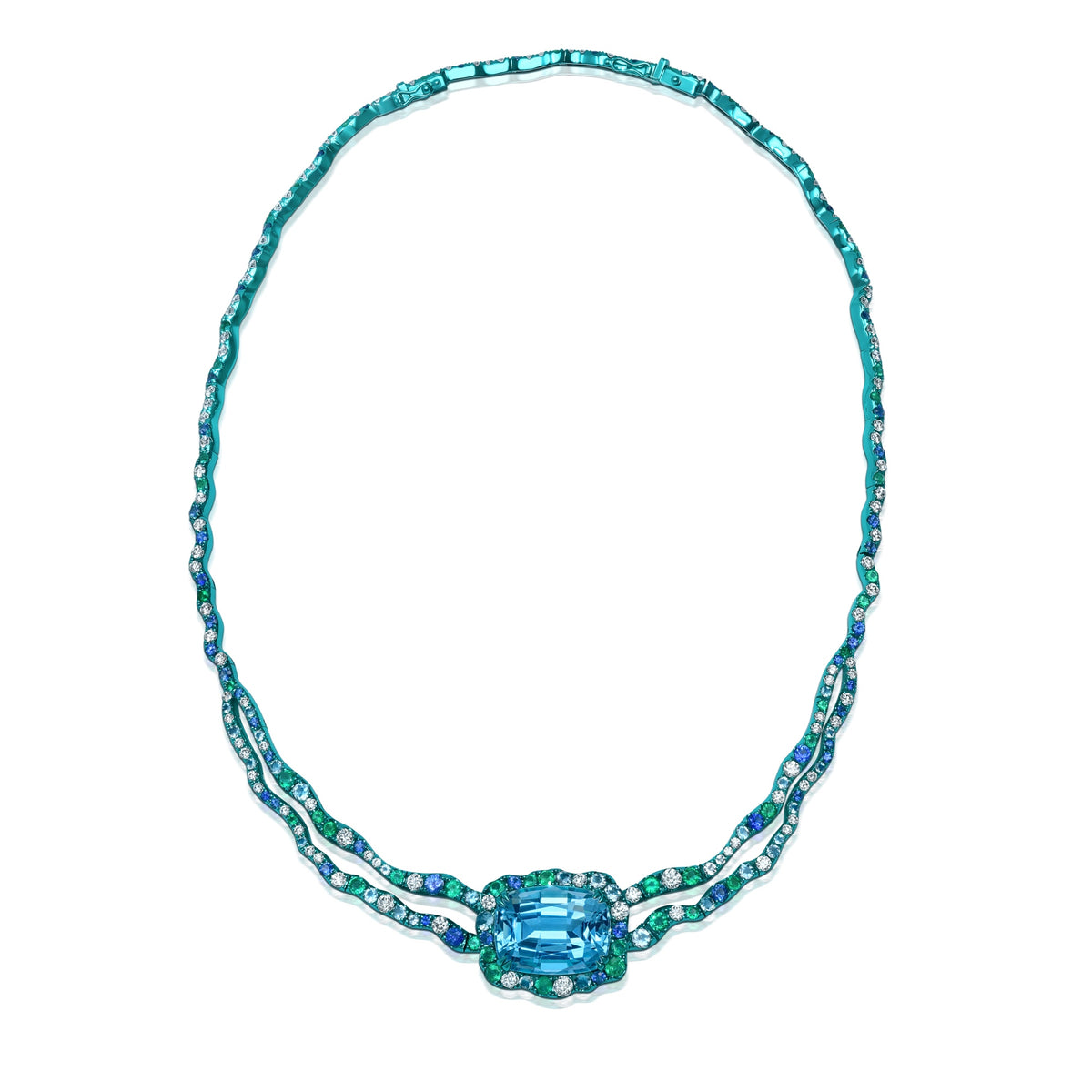 Aquamarine Rio Necklace