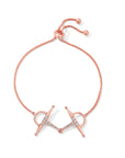 Diamond Bit Bolo Bracelet