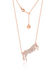 White Diamond Jumper Necklace