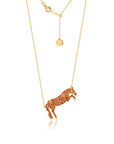 Orange Sapphire Jumper Necklace