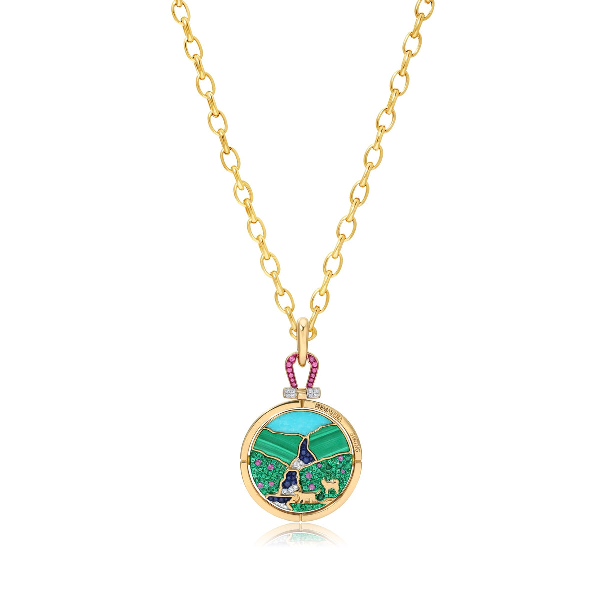 27MM Spring Pendant