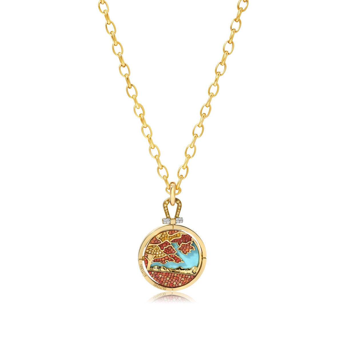 27MM Autumn Pendant