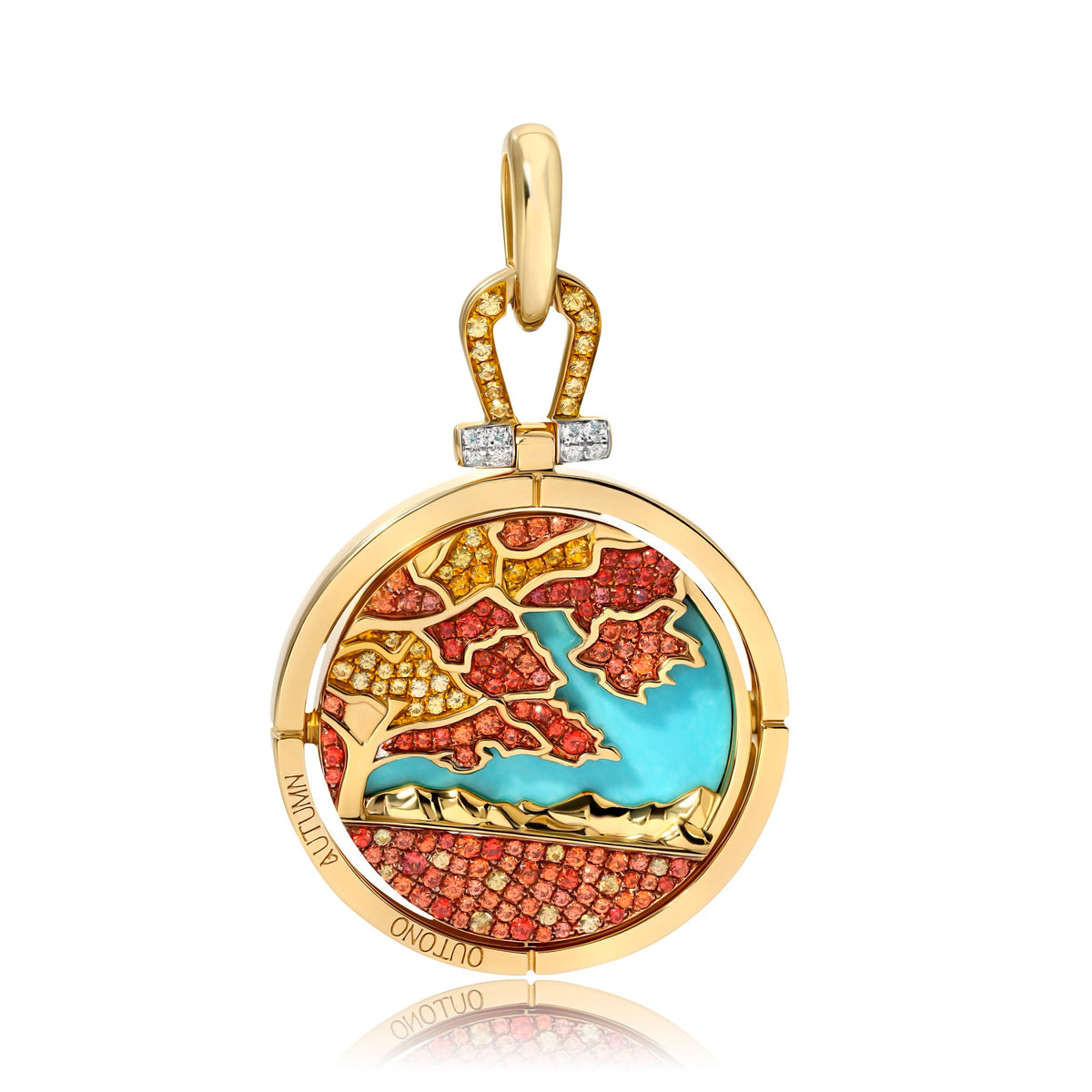 27MM Autumn Pendant