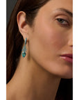 Graziela Tourmaline & Diamond Earrings