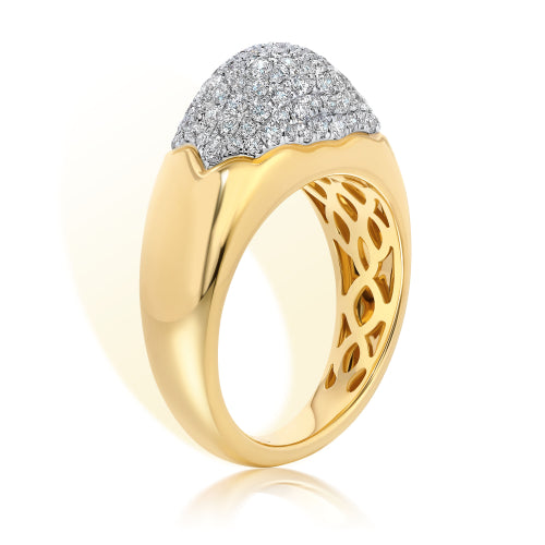 Gold &amp; Diamond Summit Bahia Ring