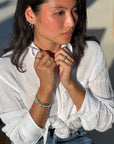 Floating Diamond Fall Earrings