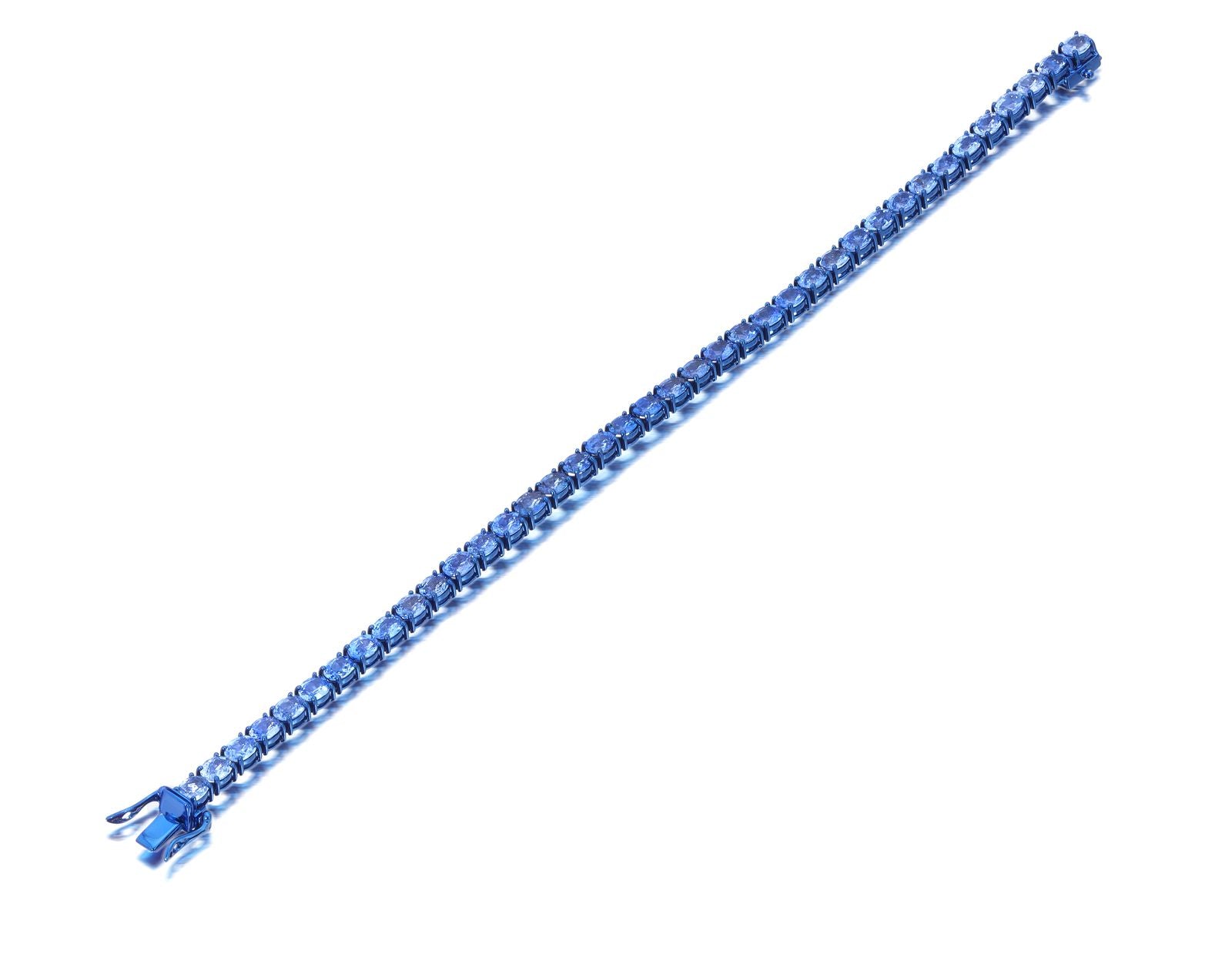 Ombre Blue Sapphire Tennis Bracelet