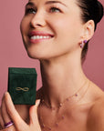 Emerald Bahia Stud Earrings
