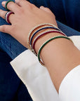 Graziela Gems - 3 Sided Sapphire Bangle - 