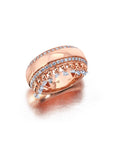 Floating Diamond Cigar Band