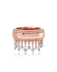 Floating Diamond Cigar Band