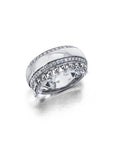 Floating Diamond Cigar Band