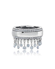 Floating Diamond Cigar Band
