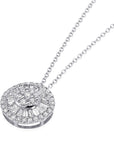 Graziela Gems - Necklace - Diamond Medium Pizza Necklace - 