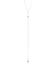 Graziela Gems - Necklace - Diamond Starburst Y-Necklace - White Gold