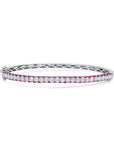 Graziela Gems - 3 Sided Ruby Bangle - 